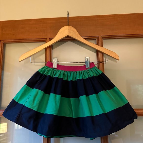 Ralph Lauren Other - Ralph Lauren Navy/Green Stripe Skirt Size 5